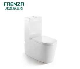 法恩莎卫浴FB166 虹吸式节水座便器，打造现代卫浴新体验